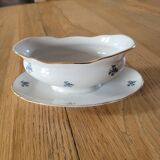 Saucière en porcelaine de Tchécoslovaquie