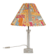 Vintage brass table lamp with plexiglass, 1990s.