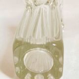 Lux Glass Austria crystal vase 1950s/1960s Height 28 cm
