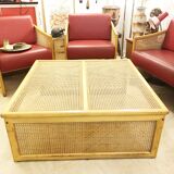 Cane coffee table, 1970