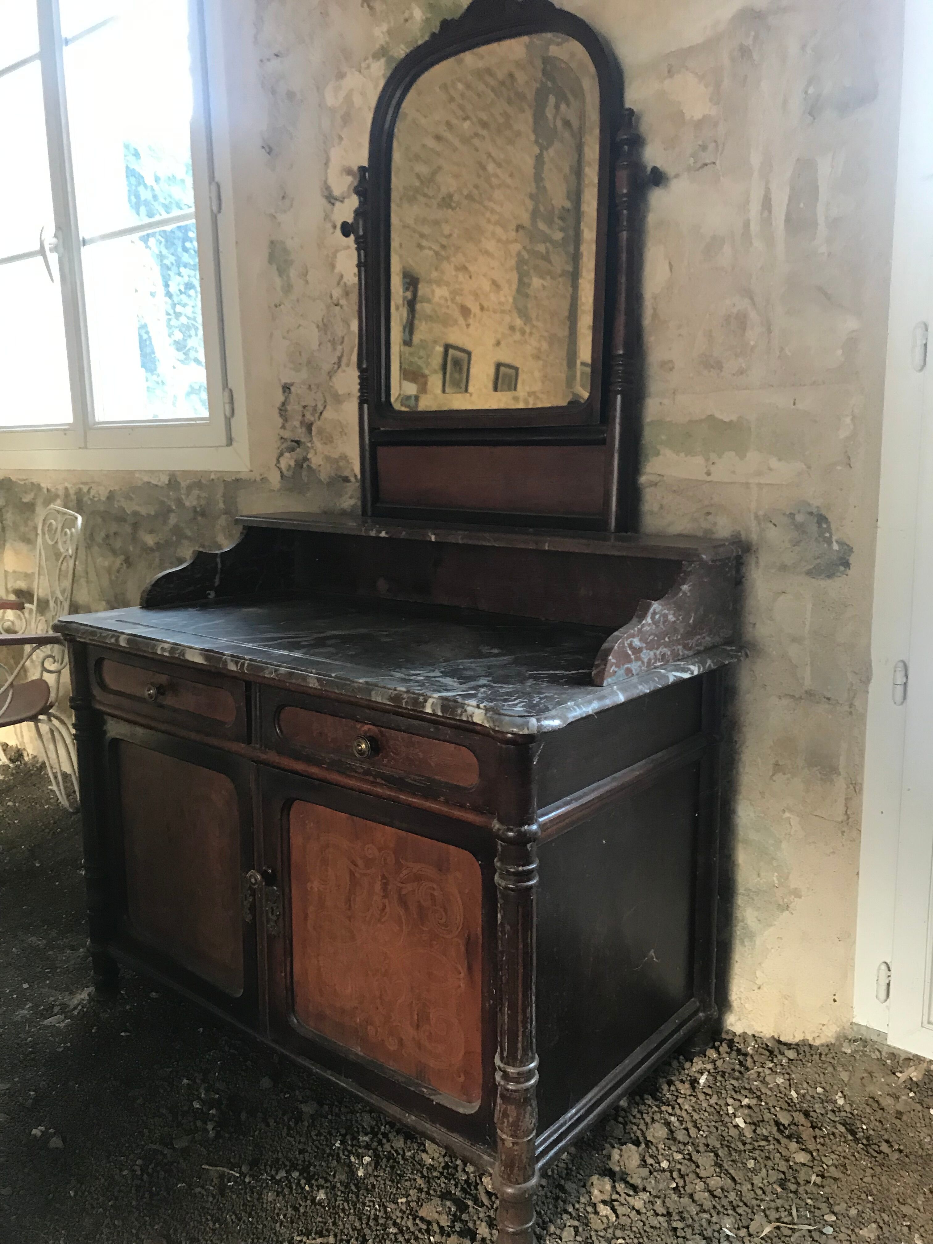 Old toilet furniture