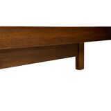 Vintage daybed with drawers 1960s in teak minimalist design
