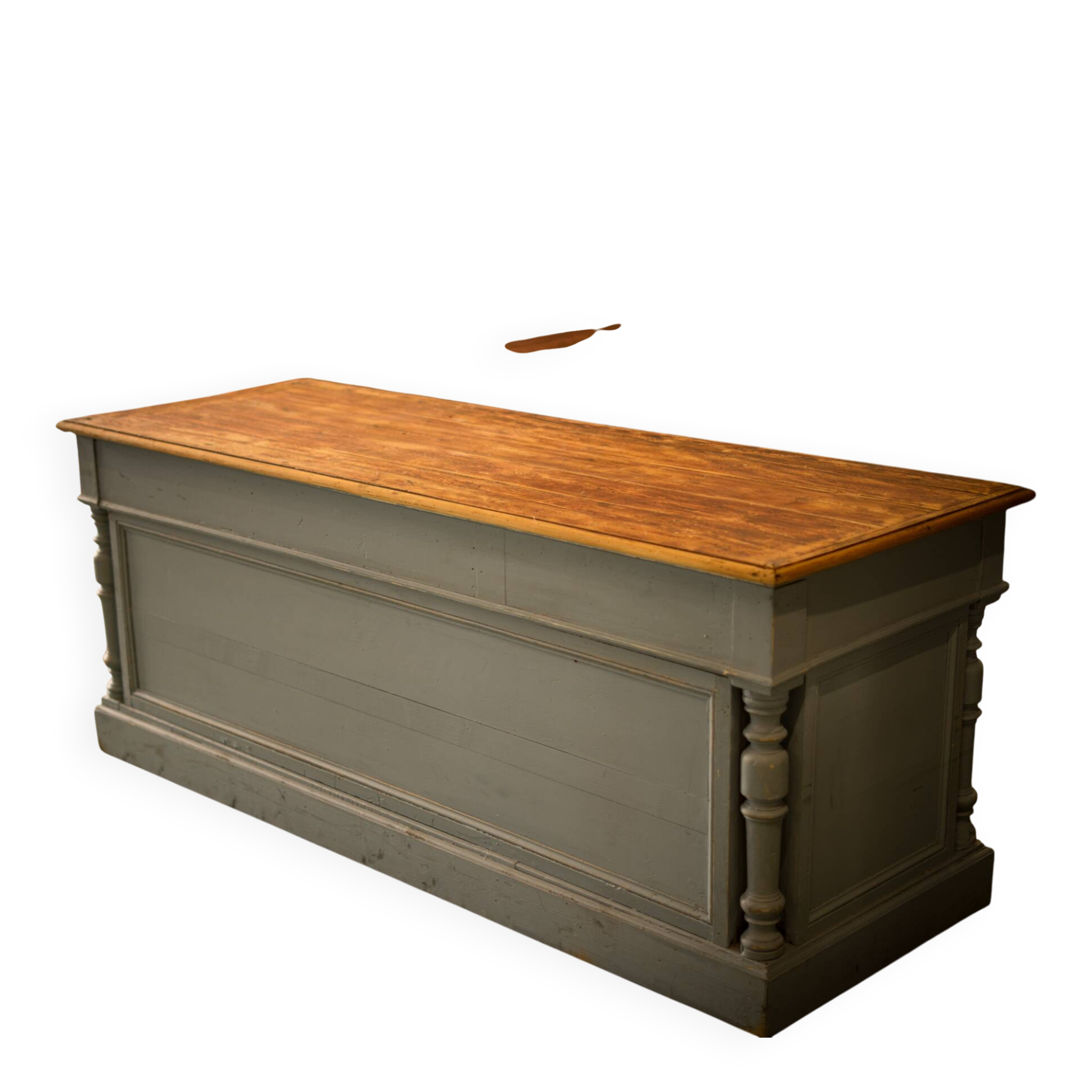 2 comptoirs drapiers meuble de metier
