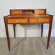 Art Deco office in lemon and mahogany