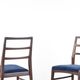 Set Of 4 Vintage Richard Hornby For Heals Fyne Ladye Afromosia Chairs.