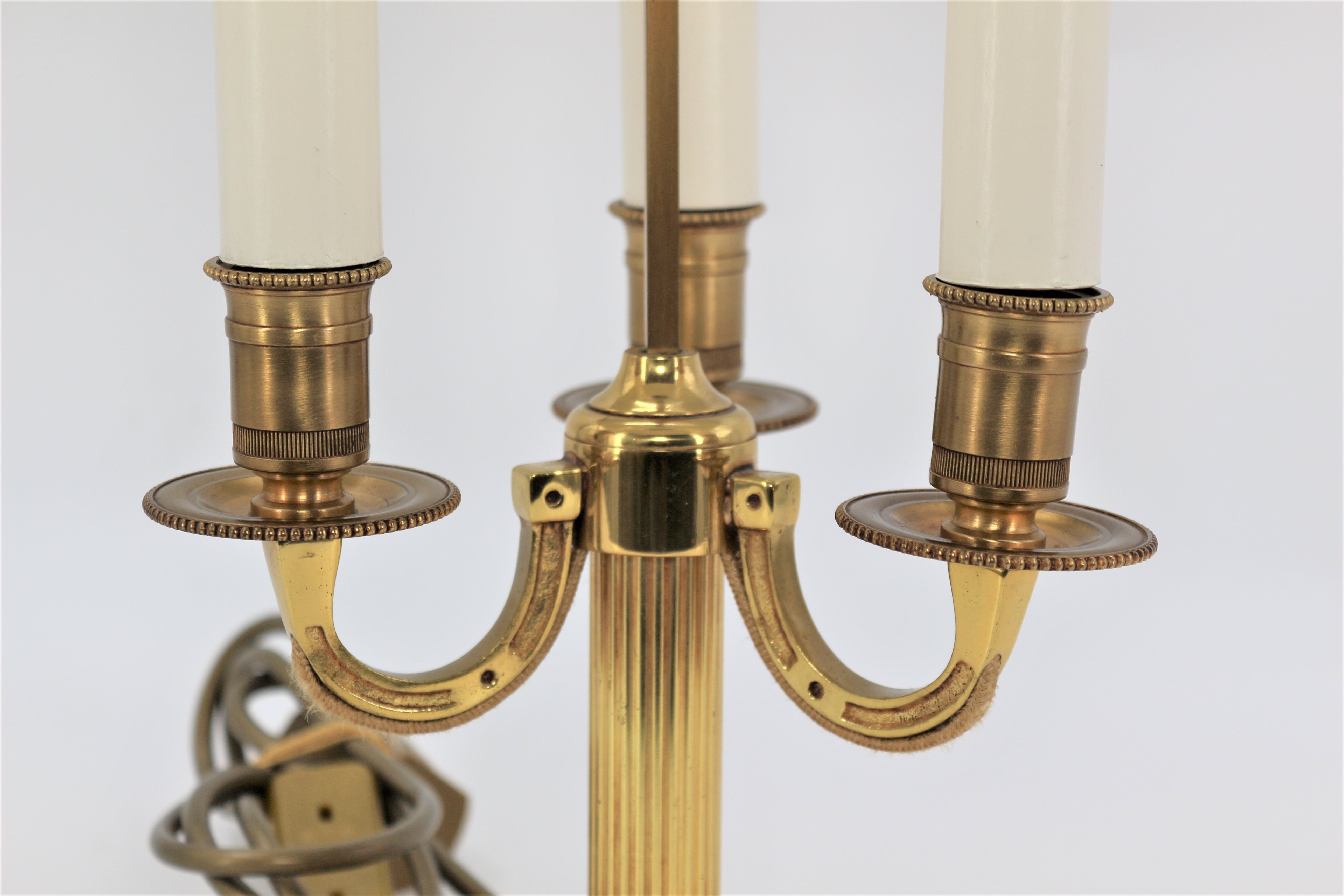 Empire-style gilded bronze hot water lamp