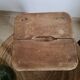 Old vintage handcrafted kitchen stool