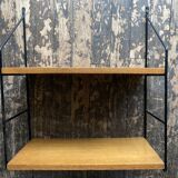 Etagère murale 1960 String en chêne