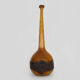 Jacaranda wood vase from the 80s