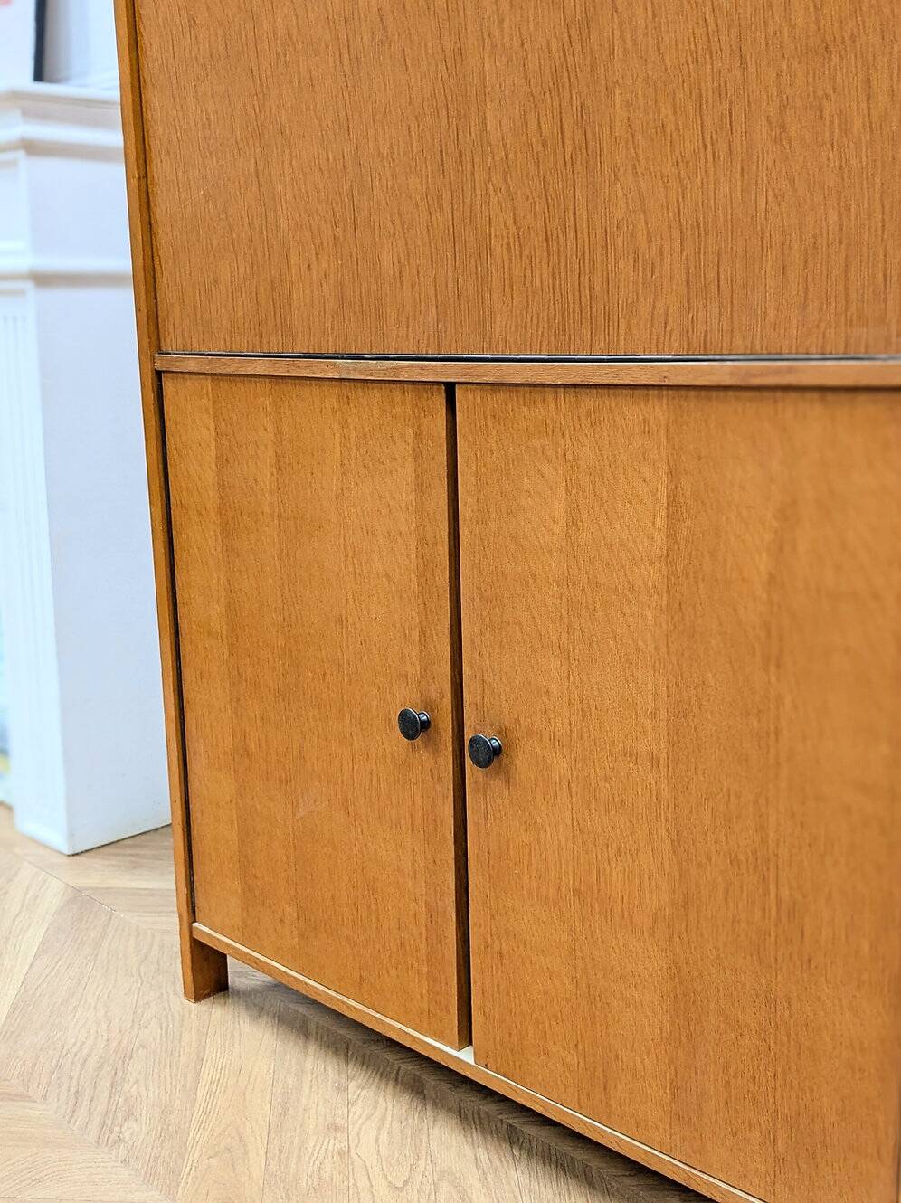 Vintage oak secretary