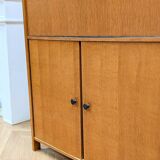 Secrétaire en chêne vintage