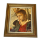 Tableau portrait d’enfant vintage