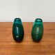 Mid-century German glass vases by Karl Friedrich Glas, 1960s, set of 2.