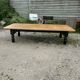 Grande table basse en bois