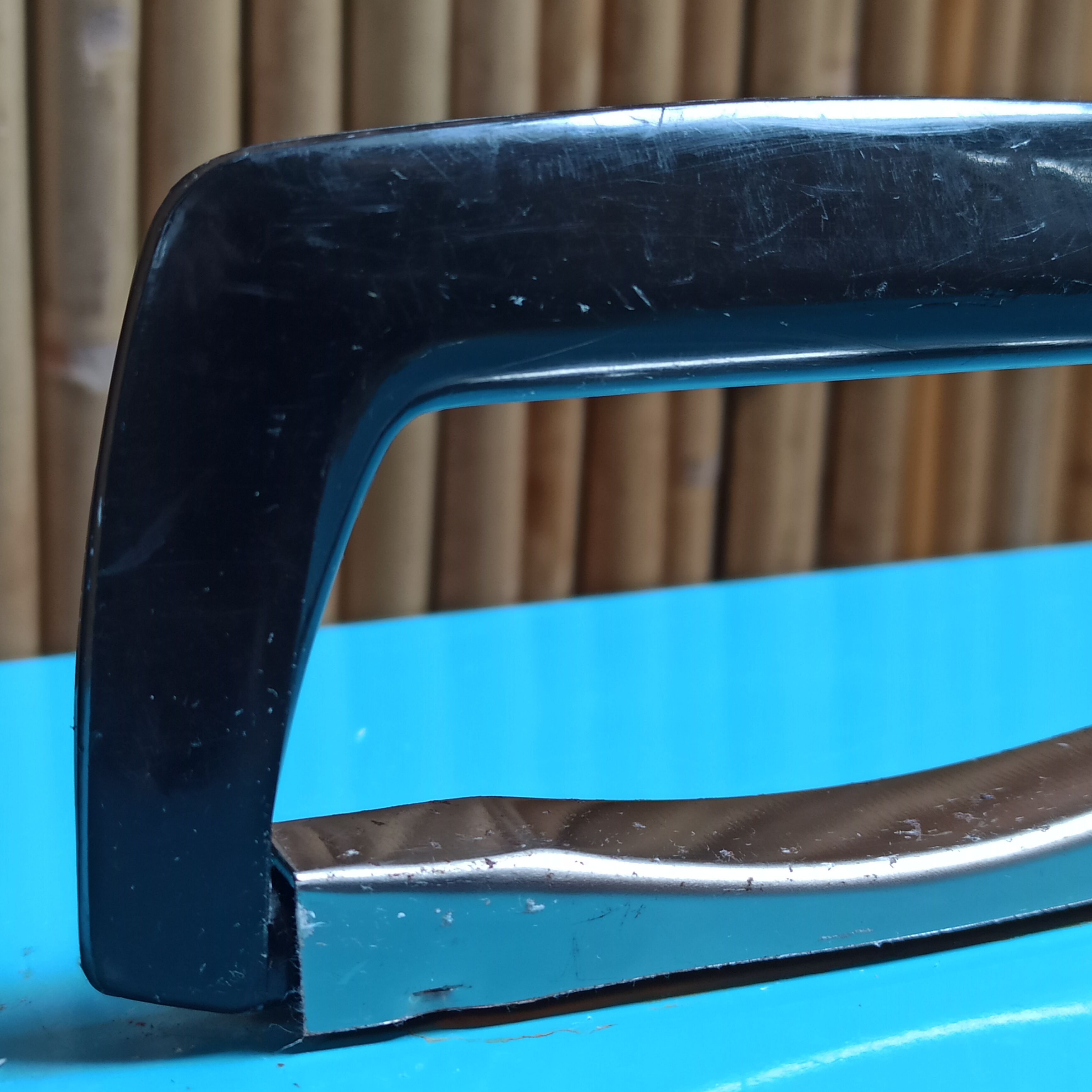Box archives metal blue 50s industrial style