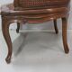 Louis XV style armchair, late 19th century