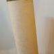 Floor lamp of the 50s with metal and brass foot
