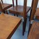 Set of 8 stackable chairs from the Czech manufacturer Bukoza