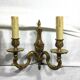Pair of sconces Bronze 2 Lights