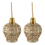 Set of two vintage handheld