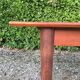 Scandinavian table vintage teak butterfly extension