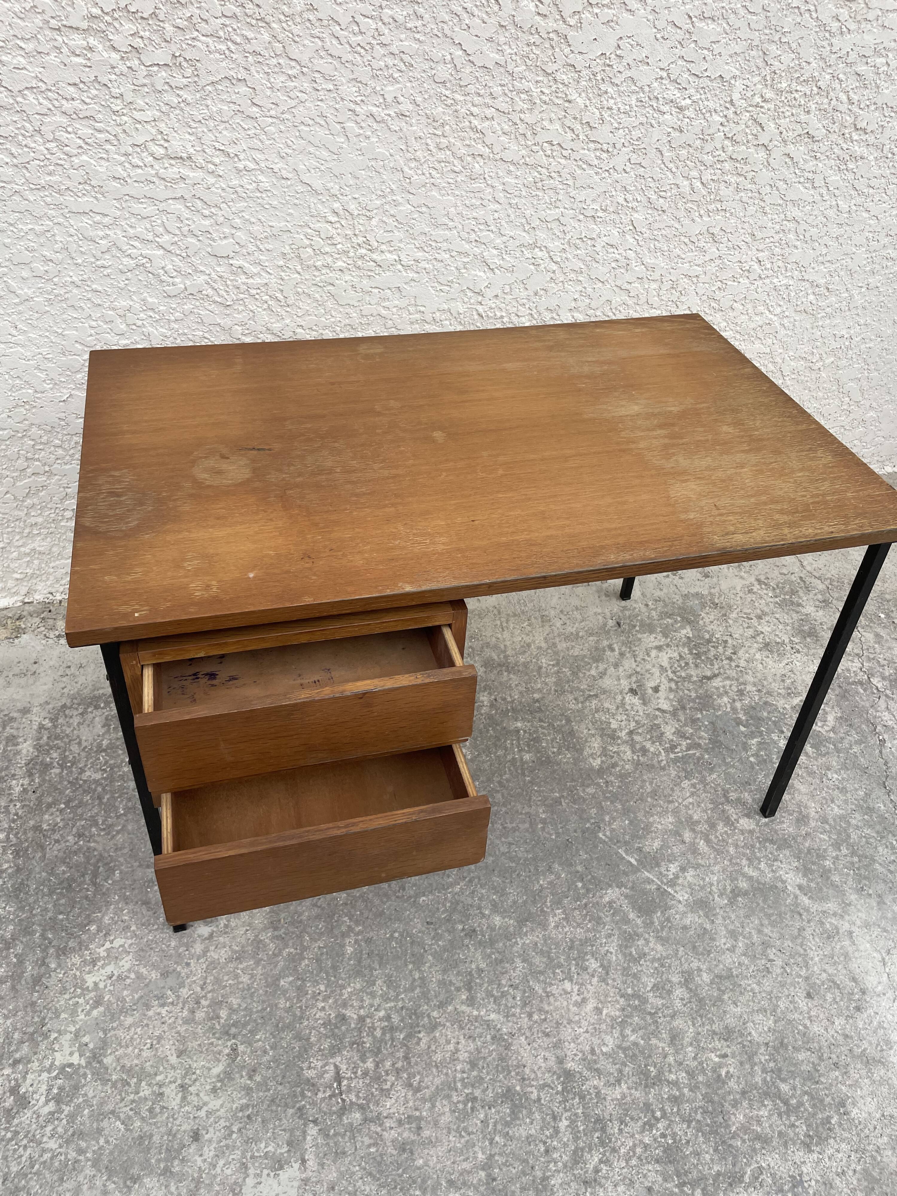 Vintage desk 2 drawers