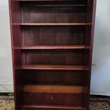 Flaming mahogany cabinet of the nineteenth century