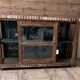 glazed teak buffet with original patina
