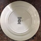 Lot de 6 assiettes creuses Sarreguemines