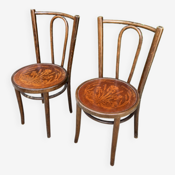 2 chaises de bistrot