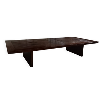 Large coffee table in solid wood