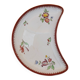 Half-moon plate Strasbourg U&C Sarreguemines