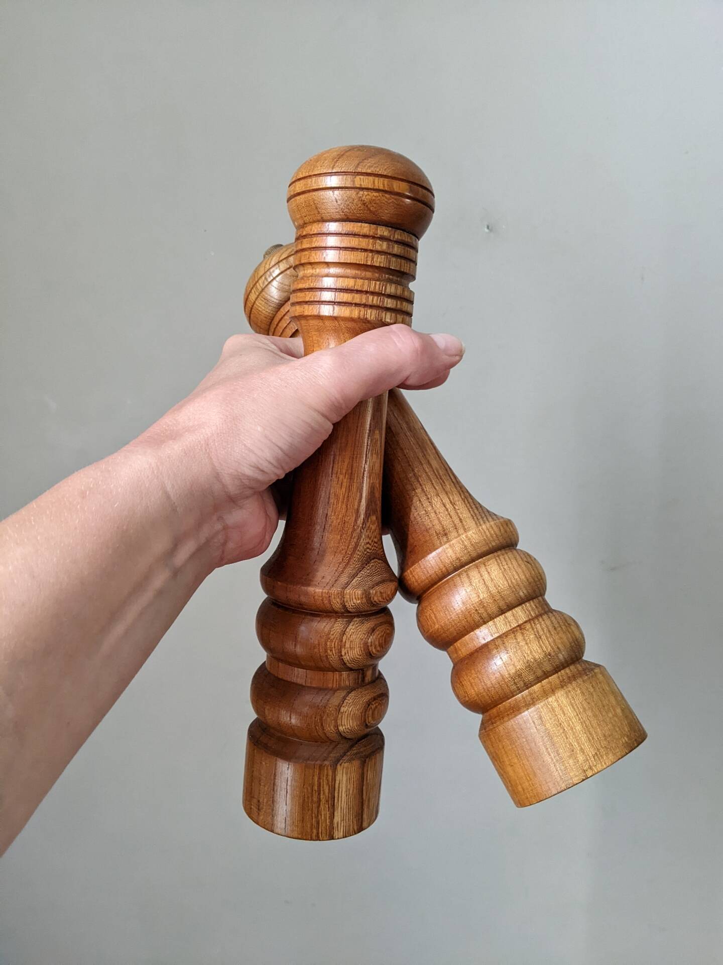 Salt and pepper mills Scandinavian country decor