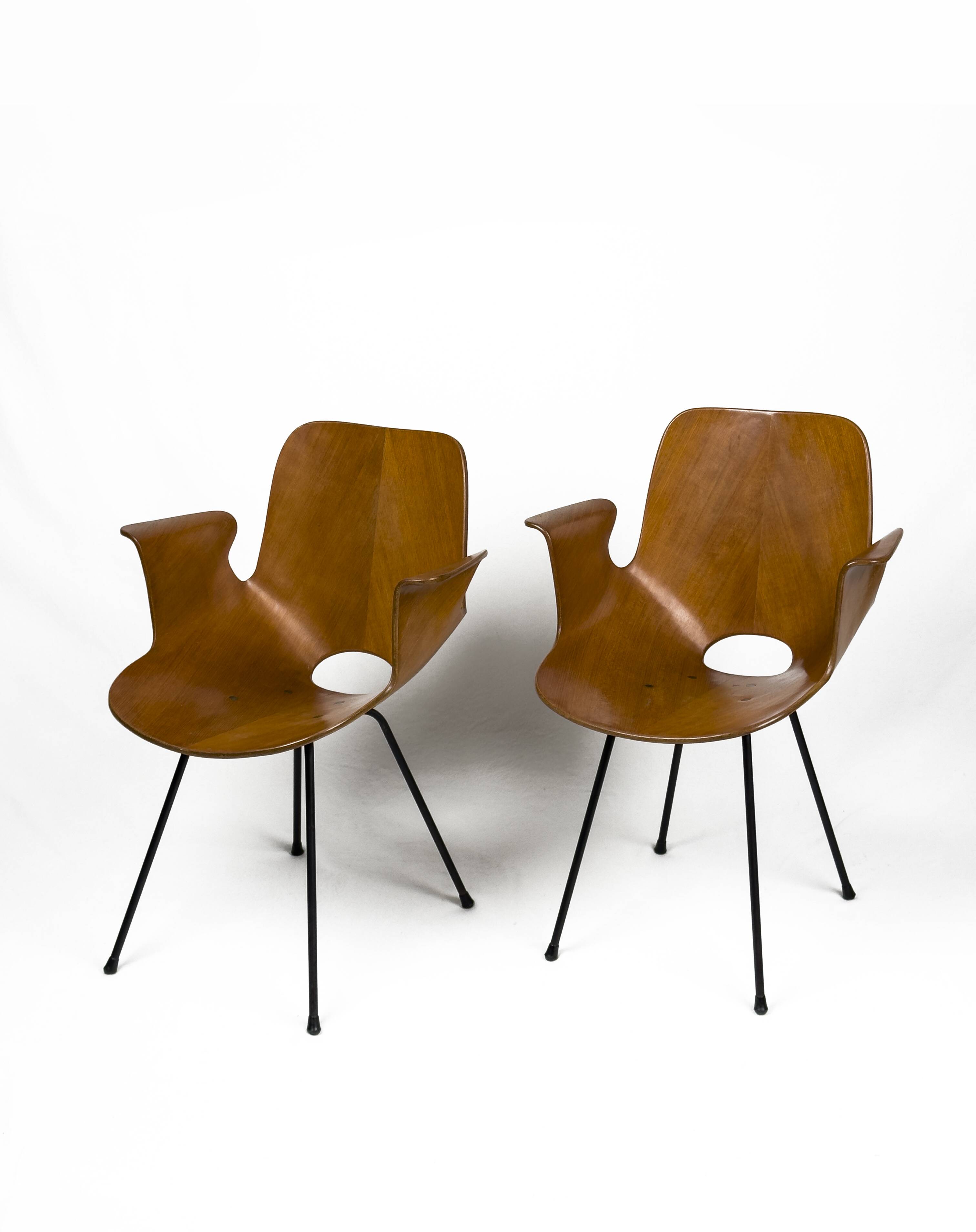 2 Vintage Medea Chairs by Vittorio Nobili (Price per Chair)