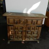 small Spanish buffet stamped