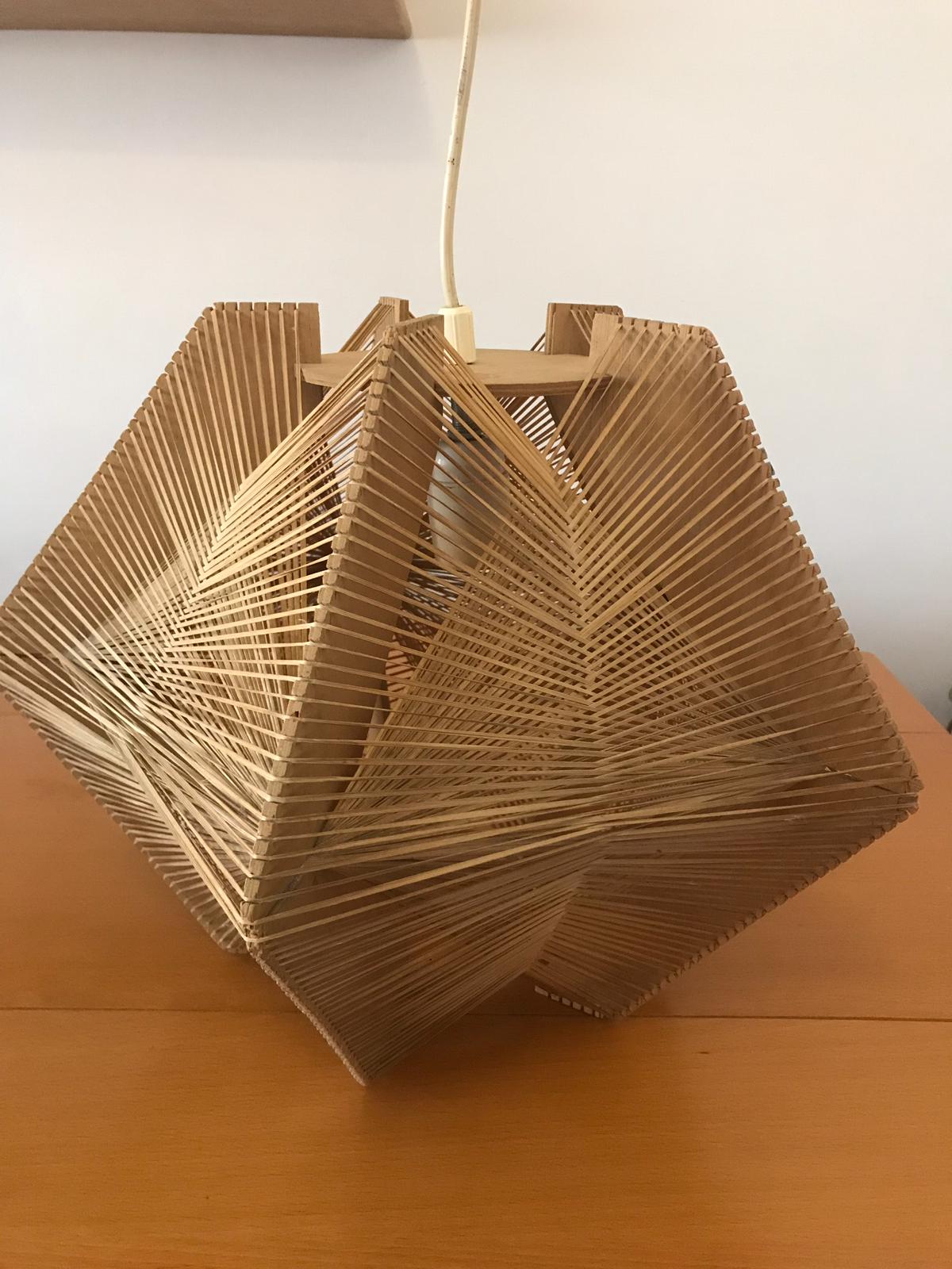 Hanging of wood and son Scandinavian style