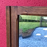 Beveled Art Deco mirror