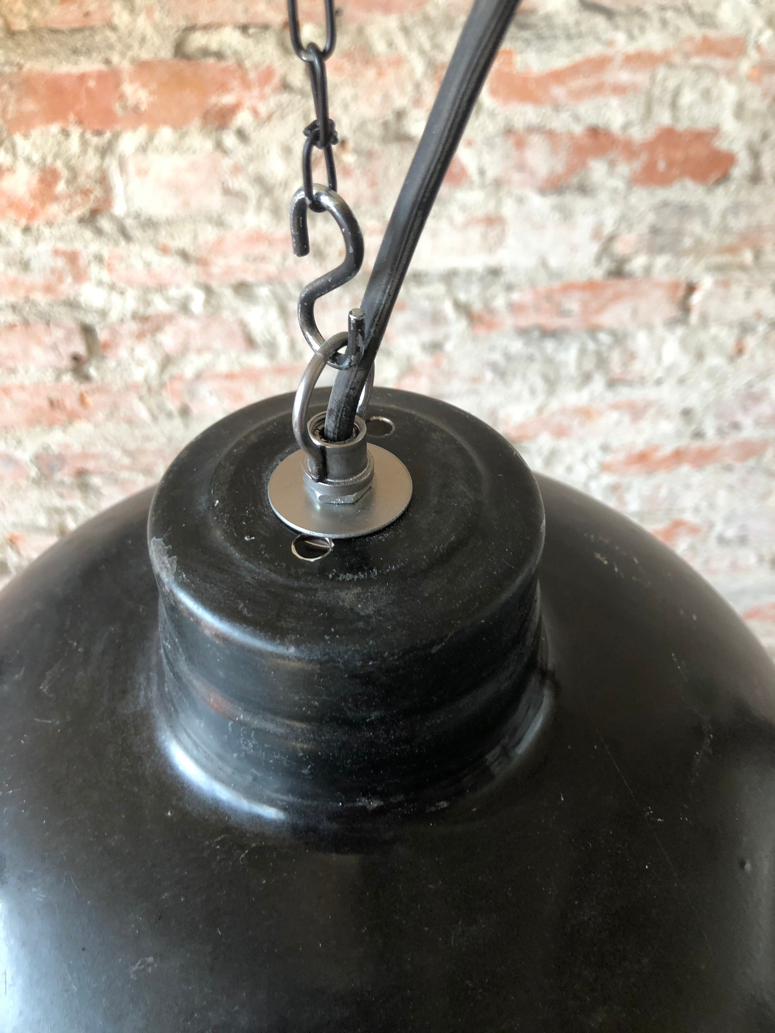 Vintage industrial model EHS2/S pendant lamp, 1950s