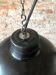Suspension vintage industrielle EHS2/S , années 1950