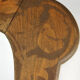 Miroir en bois gravé de style art nouveau vers 1930 53x85cm