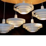 Vintage 1960s Metal Pendant Light – Design