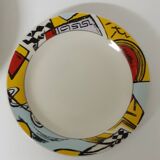 Set of 80's plates