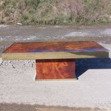 Rectangular coffee table Hervé Chapuis - 1970s