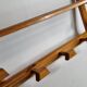 Wooden coat rack, 5 hooks, 74 cm