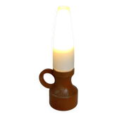 Lampe en bois orange scandinave
