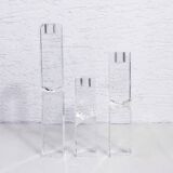 Set of 3 Oleg Cassini candlesticks