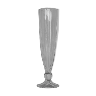 Vase soliflore Villeroy et Boch en verre strié