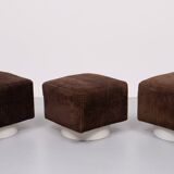 Set of 3 Ripcord stools Space Ace 1970s
