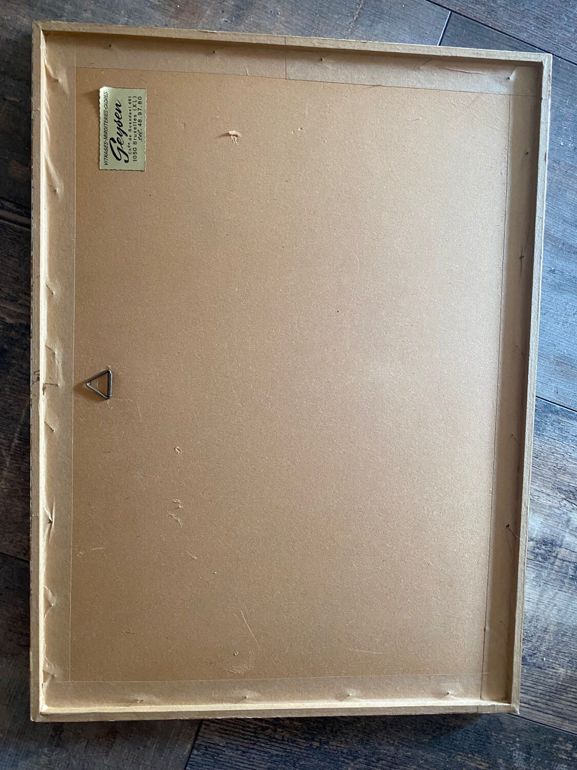 Watercolor The mountain 1972