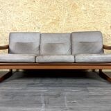 1960s 1970s Teak Sofa  & 2 Easy Chairs  by Holstebro Møbelfabrik A/S